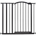 Extra Tall Dcor Safety Pet and Baby Gate, Openings 28.75- 39.75 Wide, 36 Tall - Black