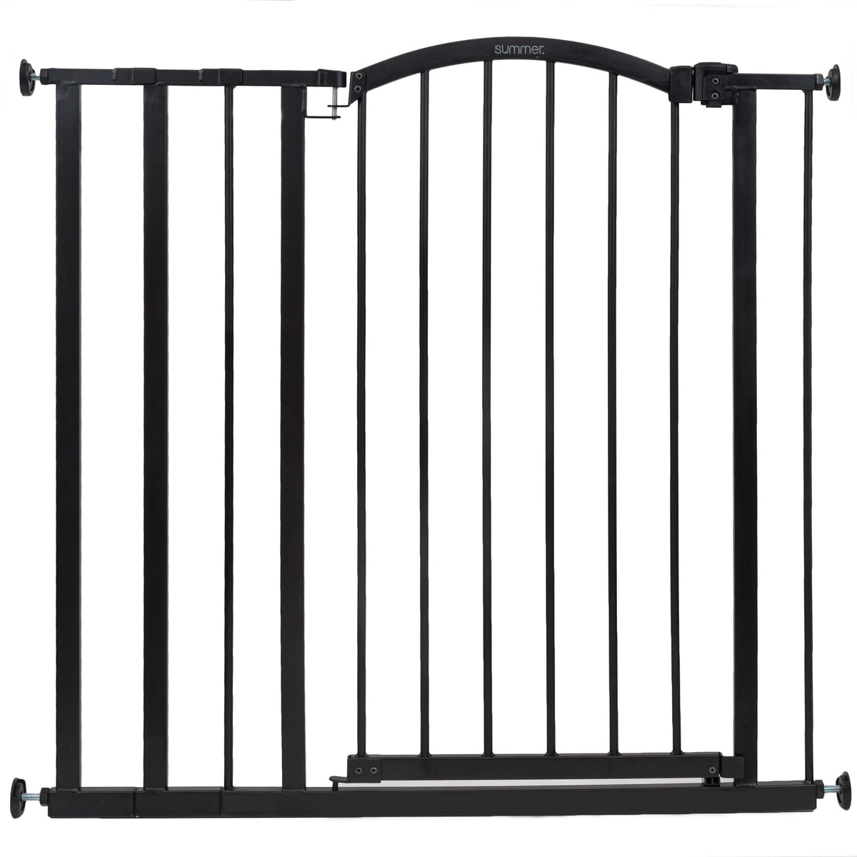 Extra Tall Dcor Safety Pet and Baby Gate, Openings 28.75- 39.75 Wide, 36 Tall - Black