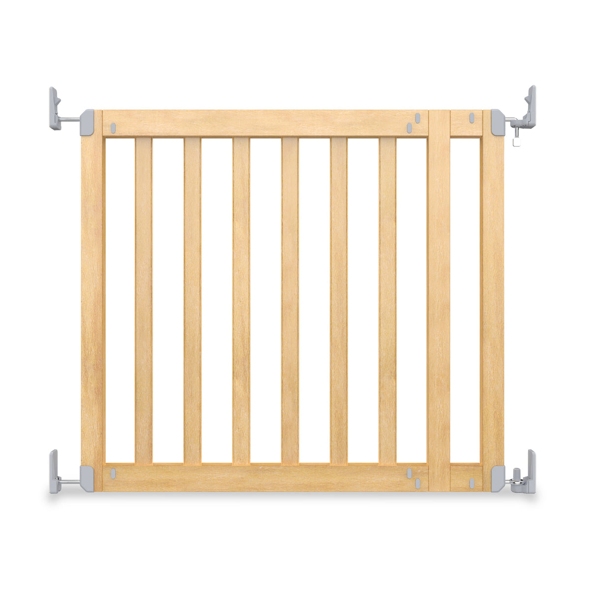 The Doorway 36S Series Custom Collection Pet and Baby Gate, Openings 30-36 Wide, 22 Tall - Natural Wood