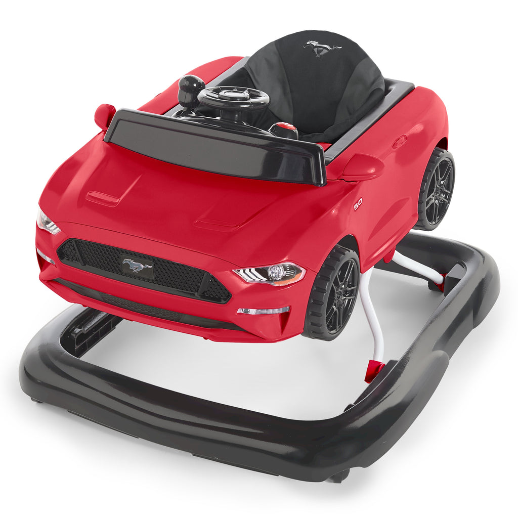 Ford Mustang 4-in-1 Red Baby Activity Walker with 4 Ways to Play