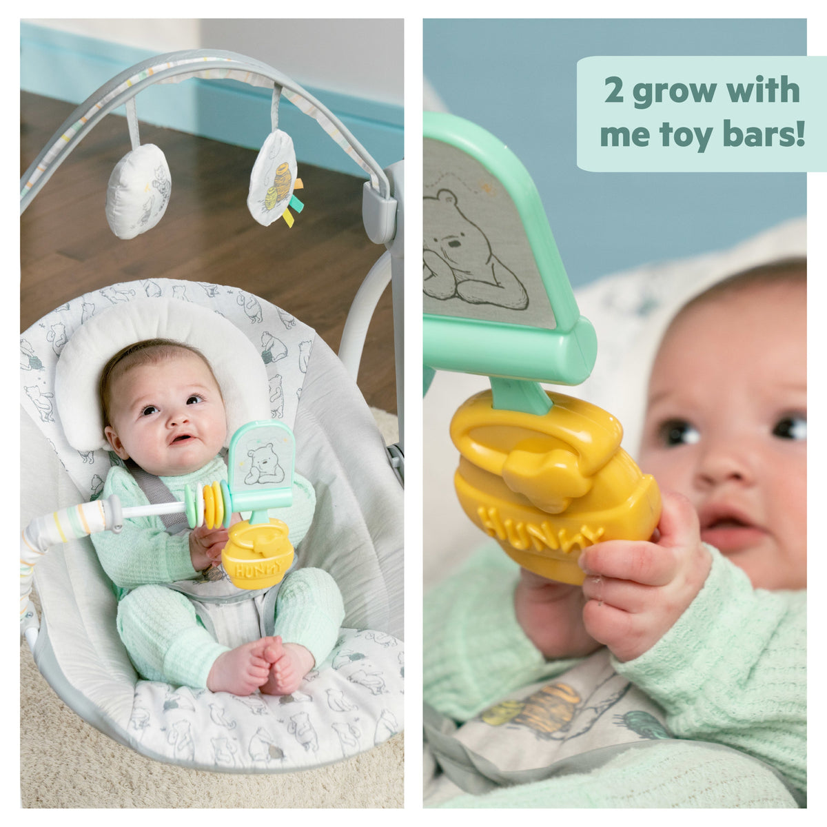 Bright Starts Disney Winnie the Pooh Classic Pals Milestone Swing