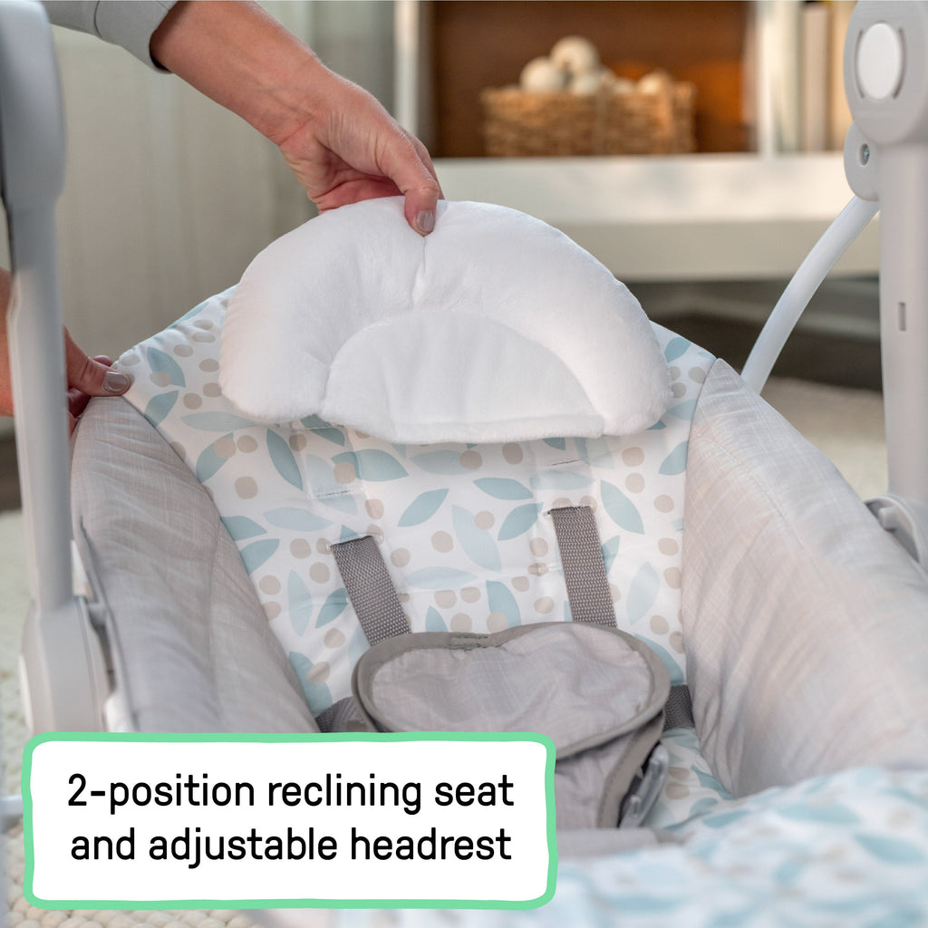 Ingenuity Comfort 2 Go Portable Swing - Endless Bloom