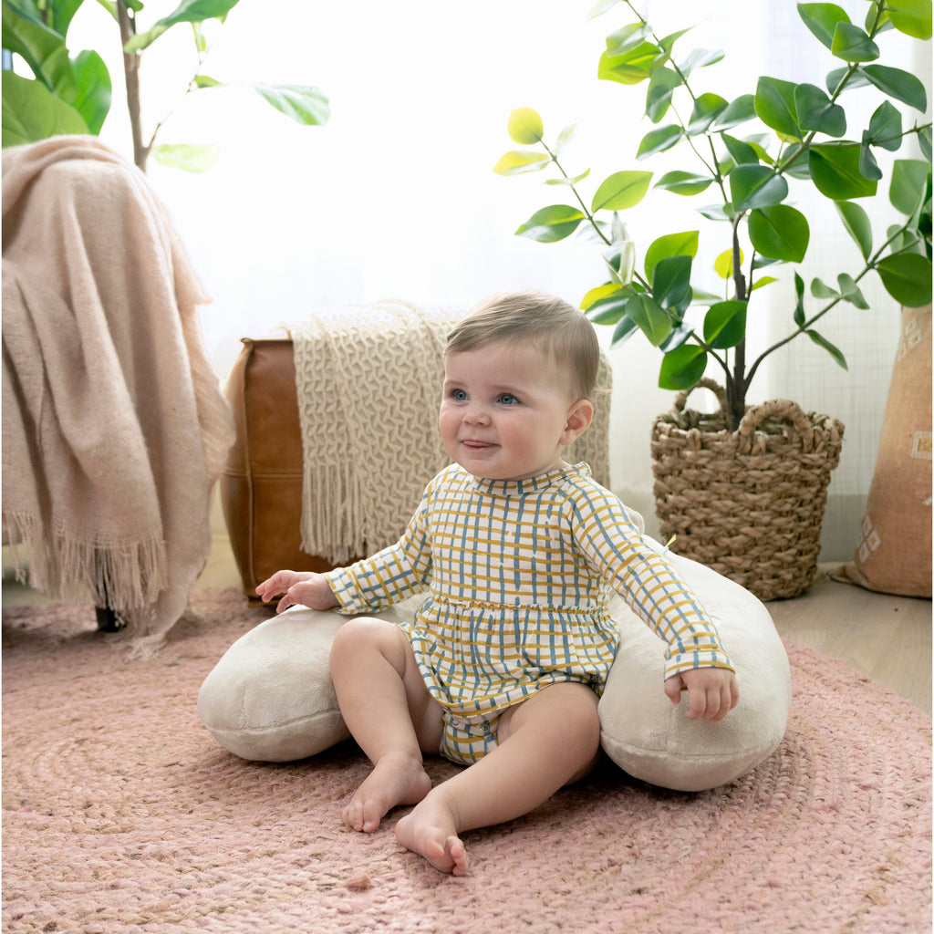 Ingenuity Cozy Prop 4-in-1 Sit Up & Prop Activity Mat - Nate