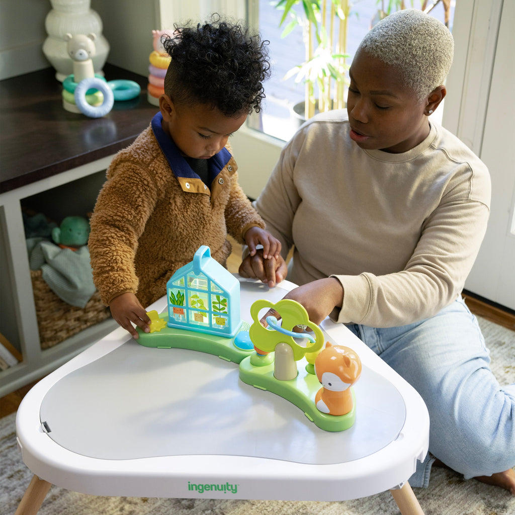 Ingenuity Tummy-to-Toes 6-in-1 Milestone Center, For Ages 0-48 Months