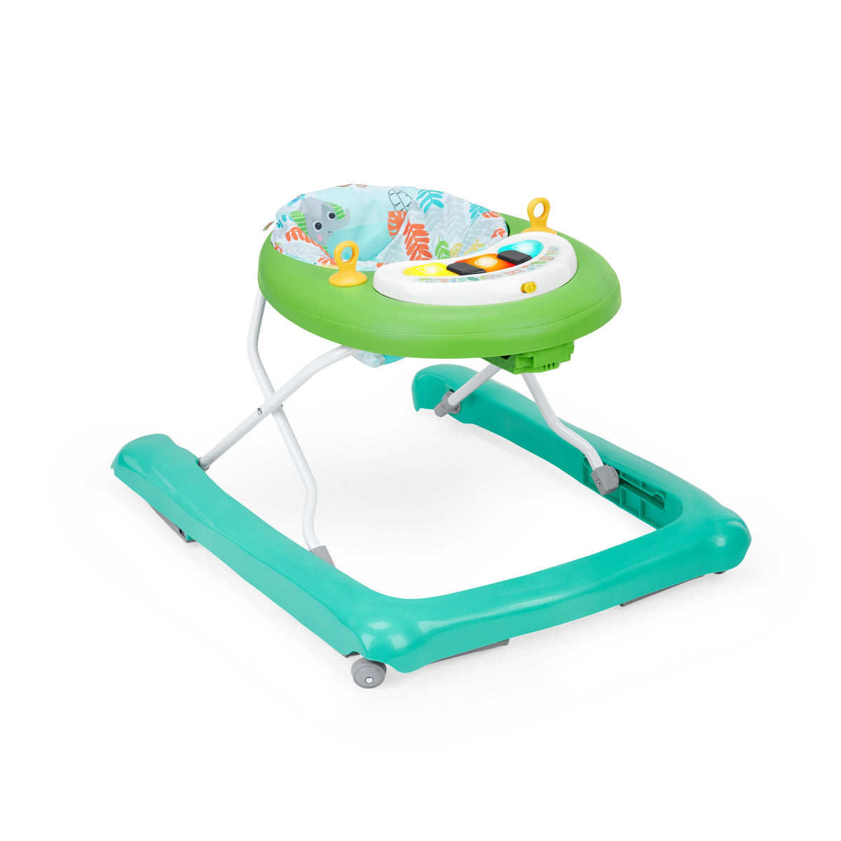 Bright Starts Tiny Trek Walker, Jungle Vines, 2-in-1 Walker