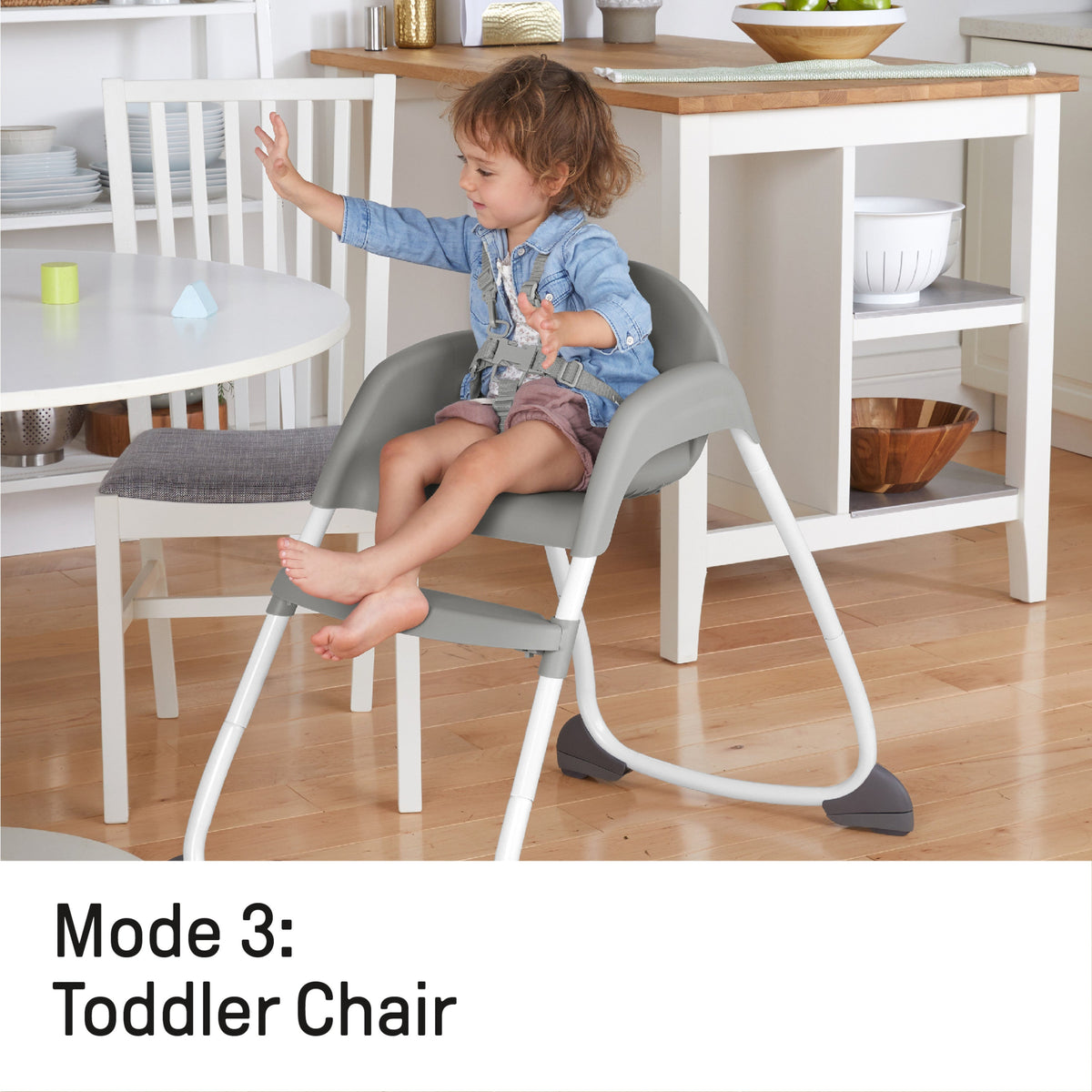 Ingenuity Trio 3-in-1 High Chair, Toddler Chair, and Booster - Nash