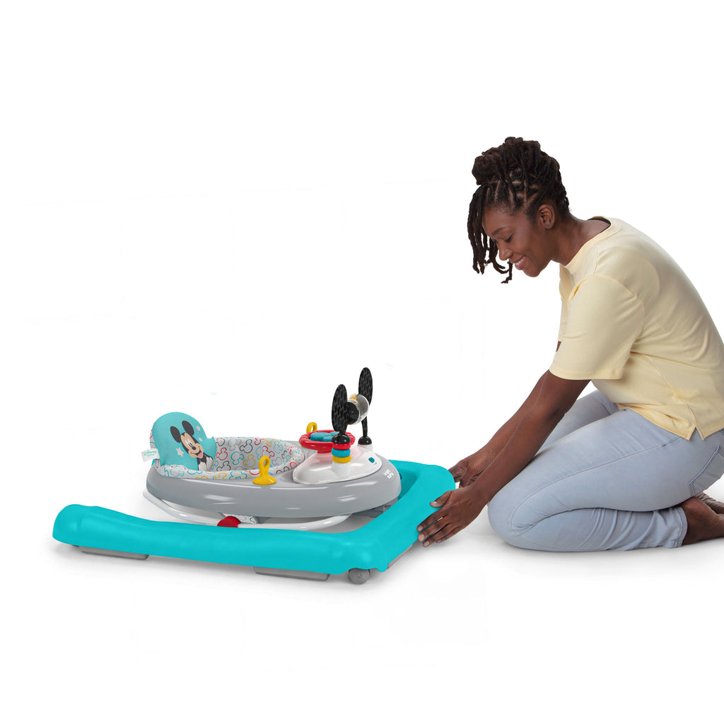 Disney Baby Mickey Mouse Original Bestie 2-in-1 Baby Activity Walker