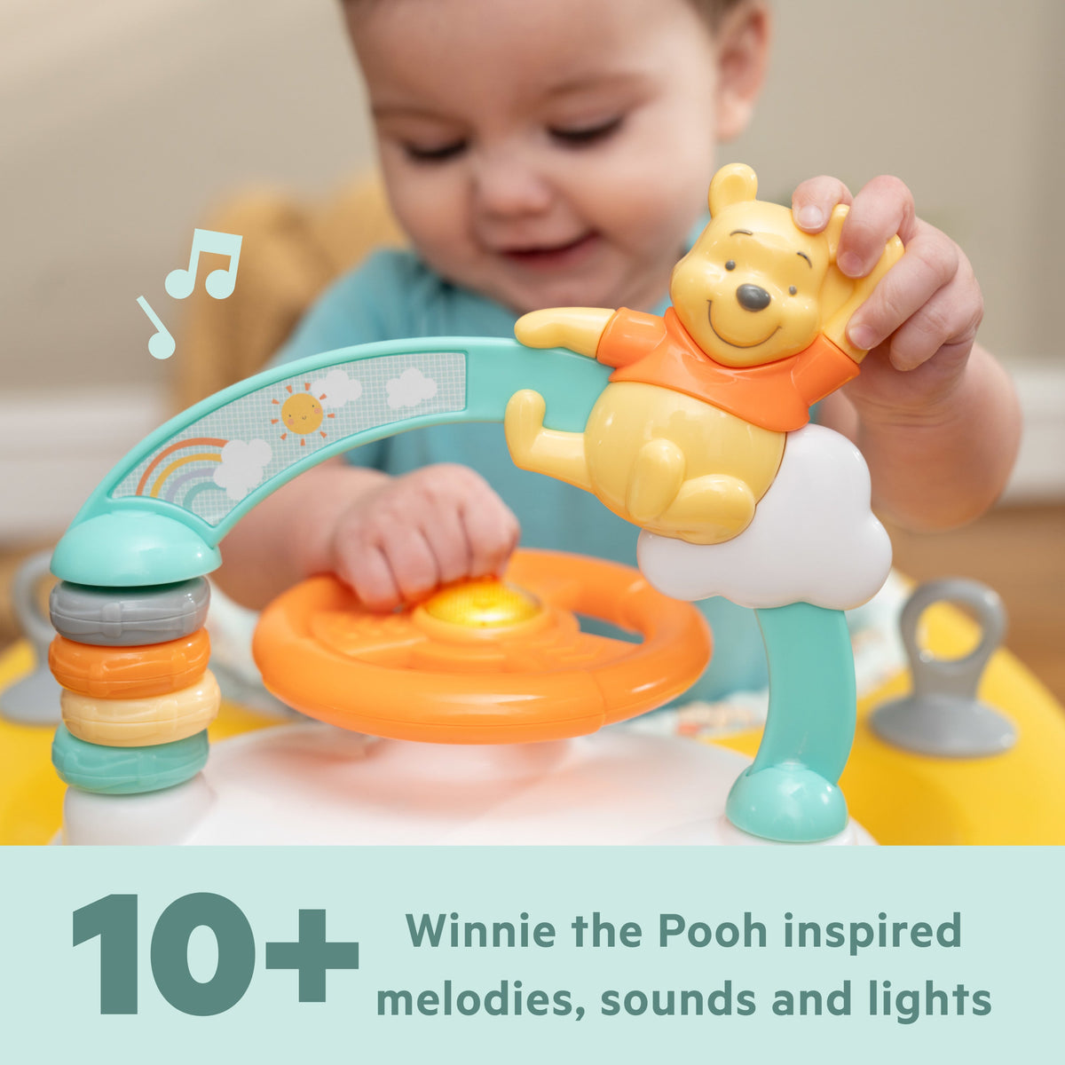 Bright Starts Disney Baby Winnie the Pooh Once Upon a Walk Activity Walker
