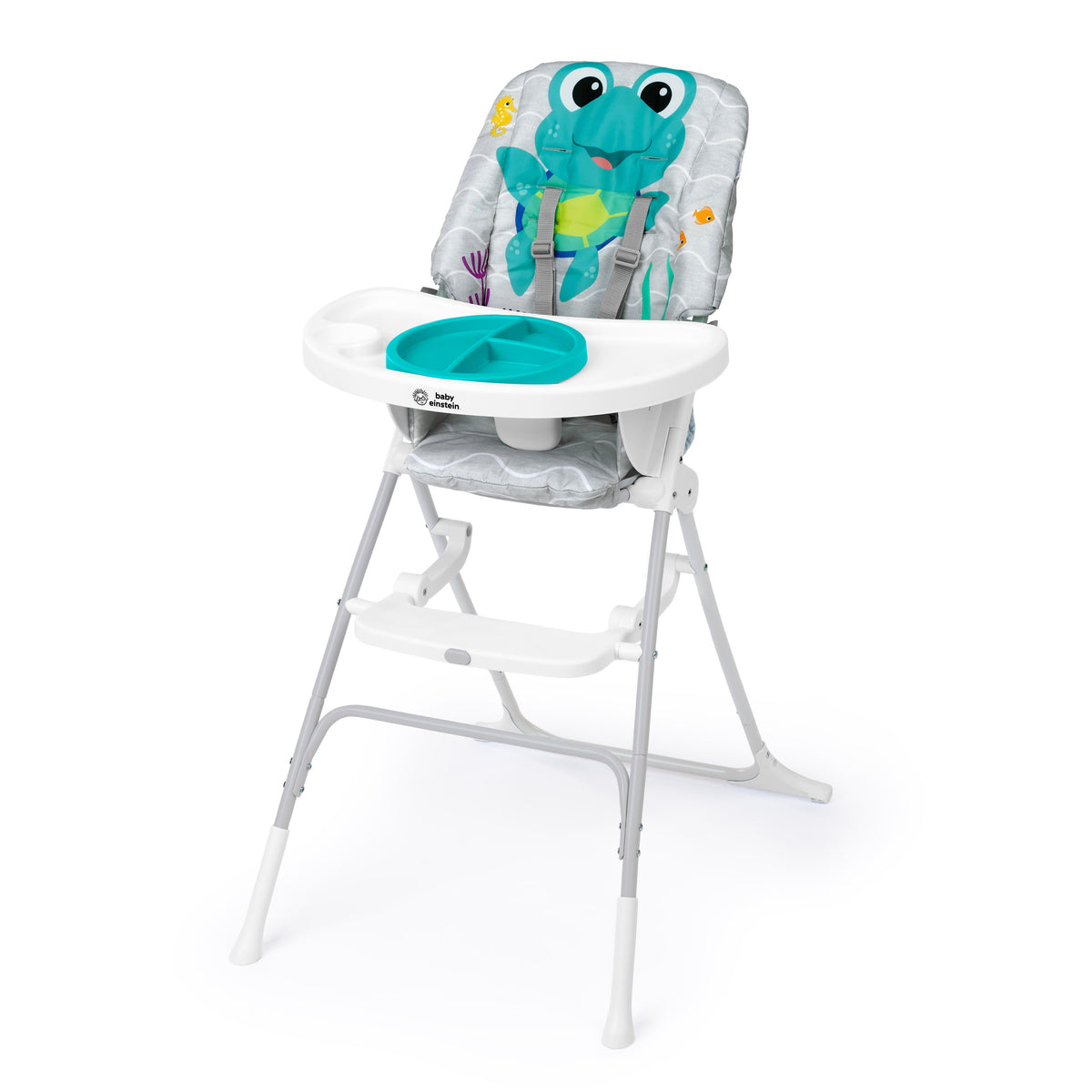 Baby Einstein Ocean Explorers Snack & Splash Compact Folding High Chair, Unisex