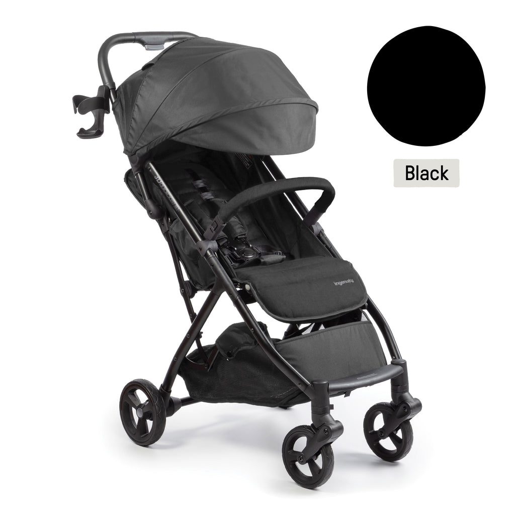 Ingenuity 3Dquickclose CS+ Compact Fold Infant Baby Stroller - Black
