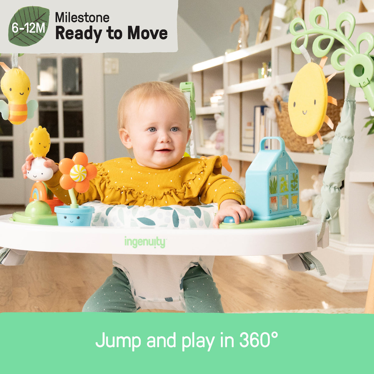 3-in-1 Play Center for Babies and Toddlers  Jumper, Table & Floor Toys