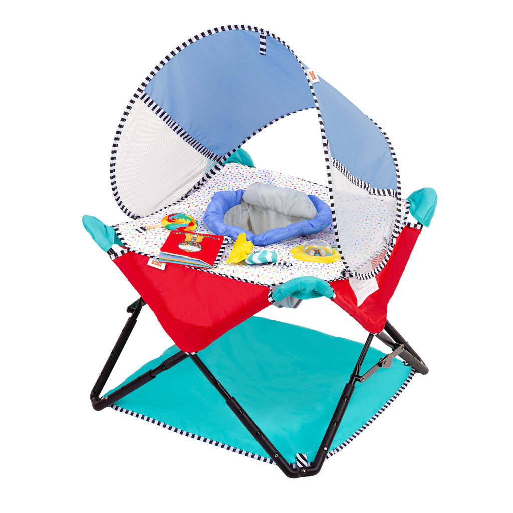 Bright Starts Pop 'N Jump Portable Activity Jumper - Sweet Treats