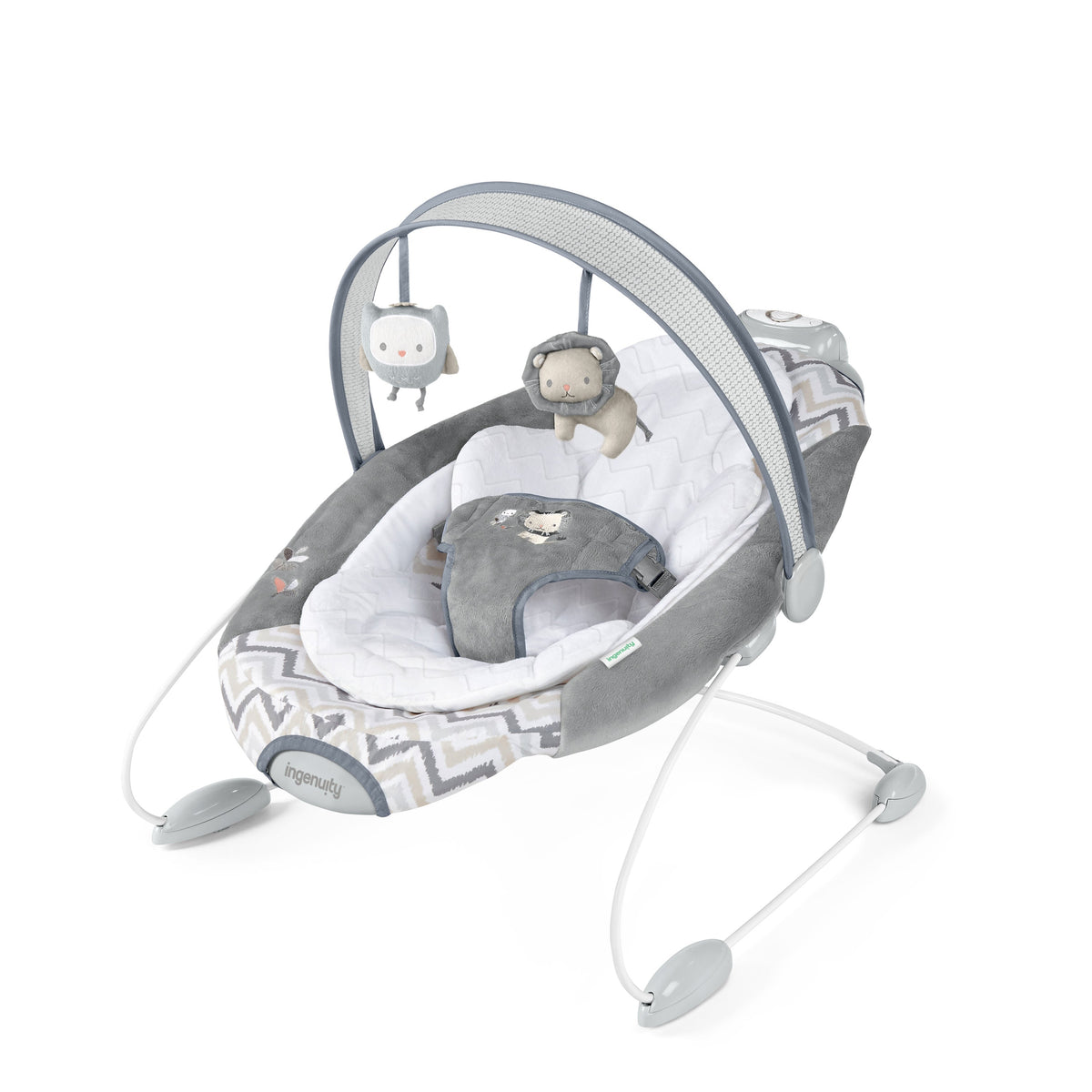 Ingenuity SmartBounce Automatic Baby Bouncer Seat, Braden