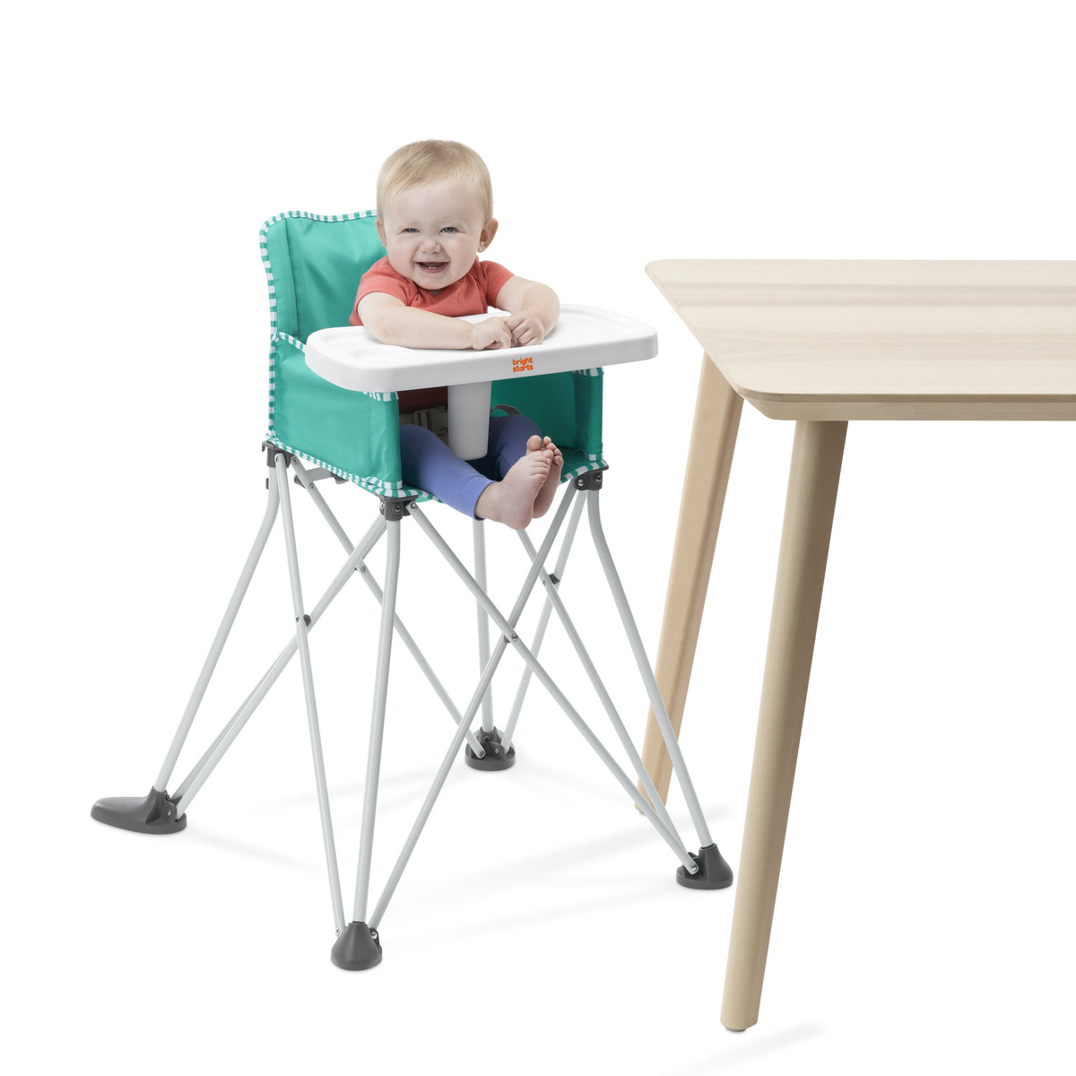 Bright Starts Pop 'N Dine Portable High Chair - Teal