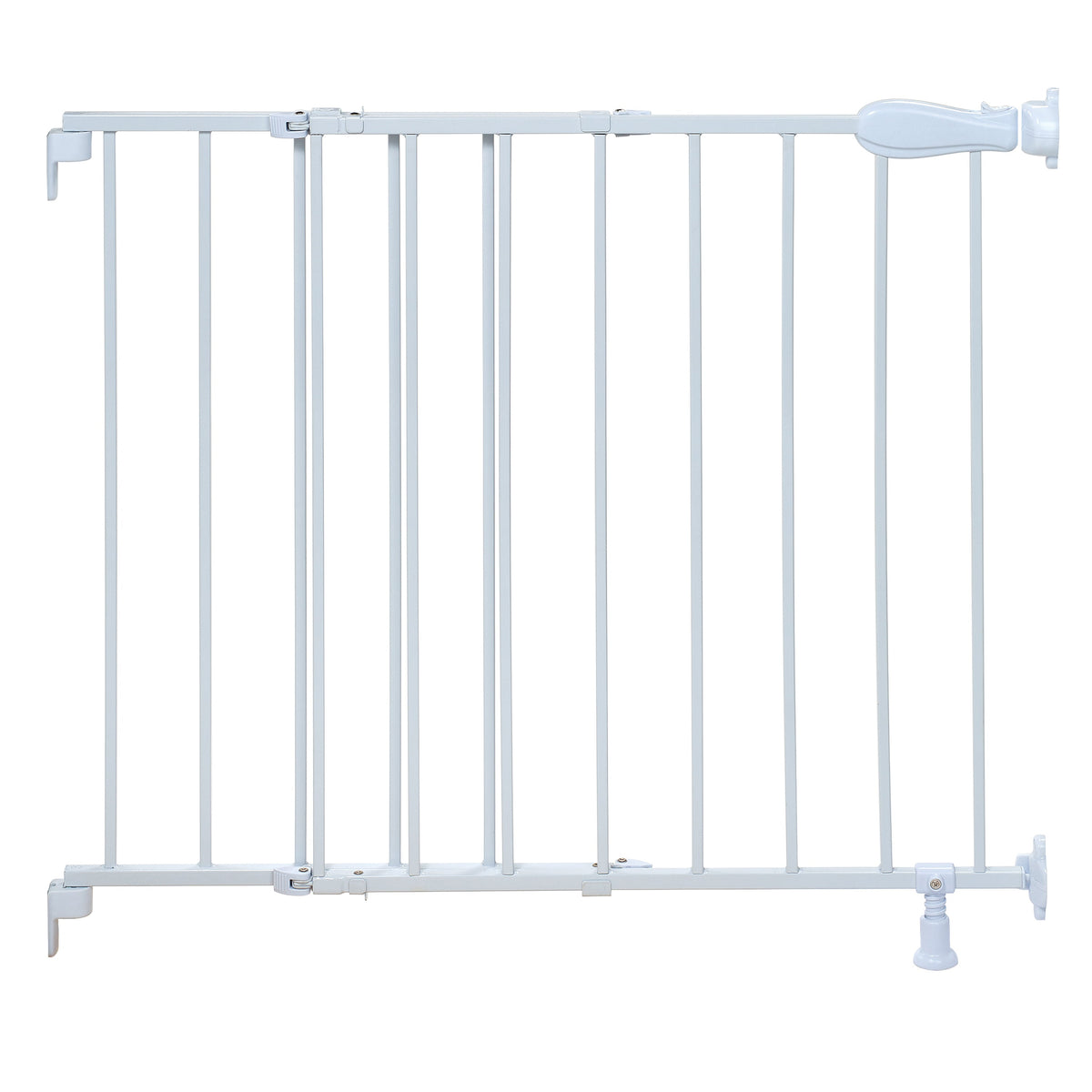 Top of Stairs Simple to Secure Metal Pet and Baby Gate, Openings 29-42 Wide, 30 Tall