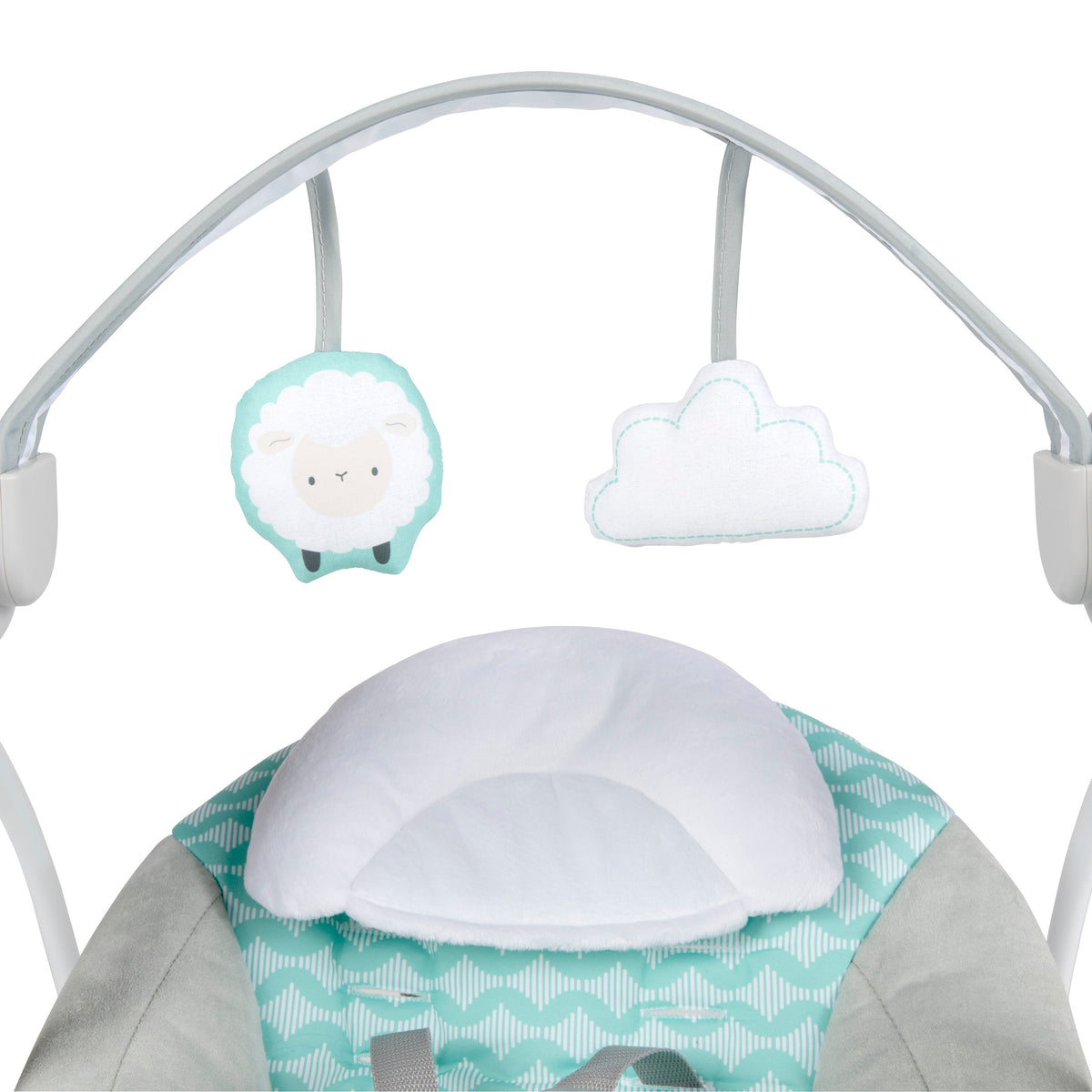 Ity by Ingenuity Swingity Swing Easy-Fold Portable Baby Swing, Goji