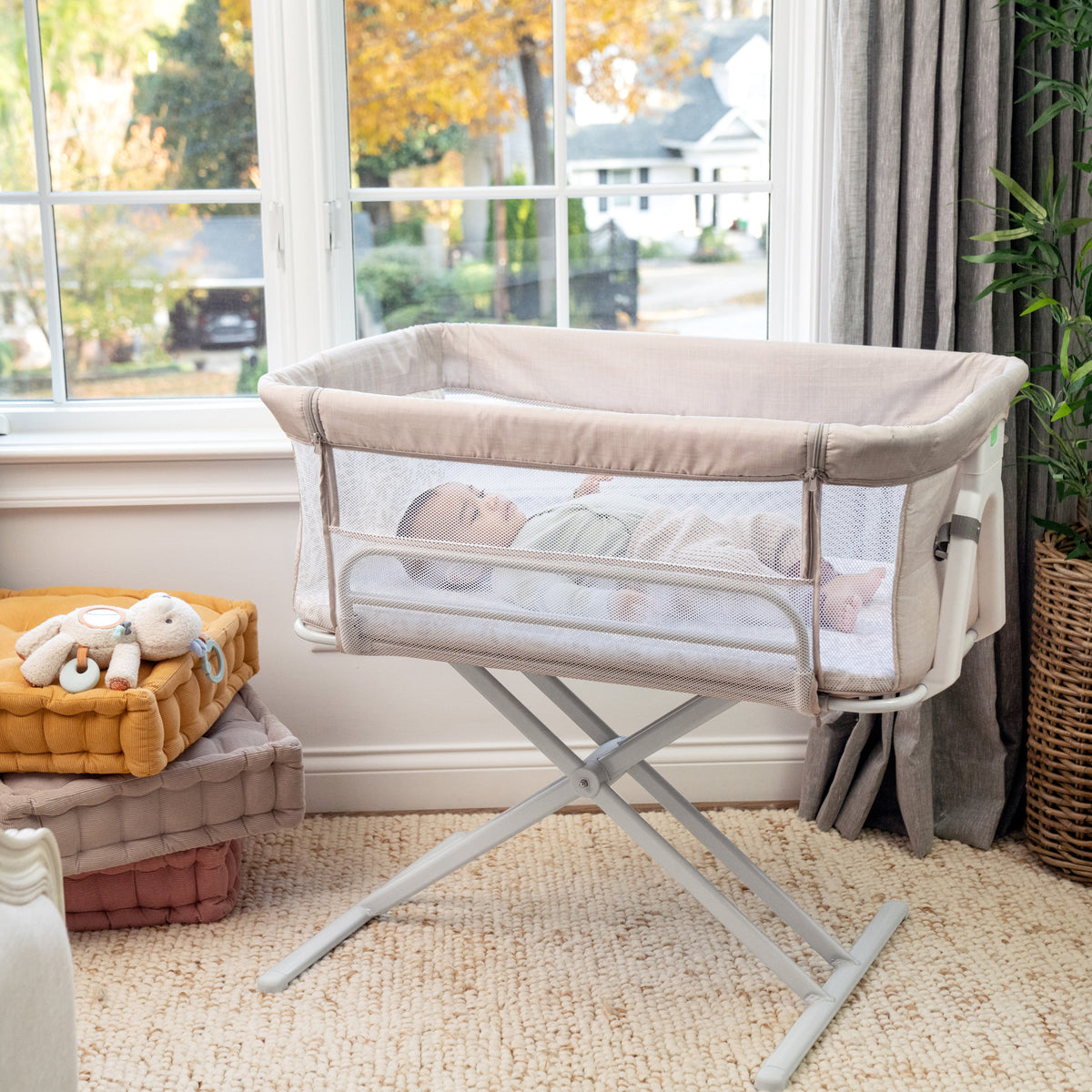 Ingenuity Dream Closer 2-in-1 Co-Sleeping Bassinet-Rowan