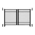 Doorway 42W Series Baby and Dog Gate 2-PK, Openings 23-42 Wide, 24 tall - Galvanized Steel