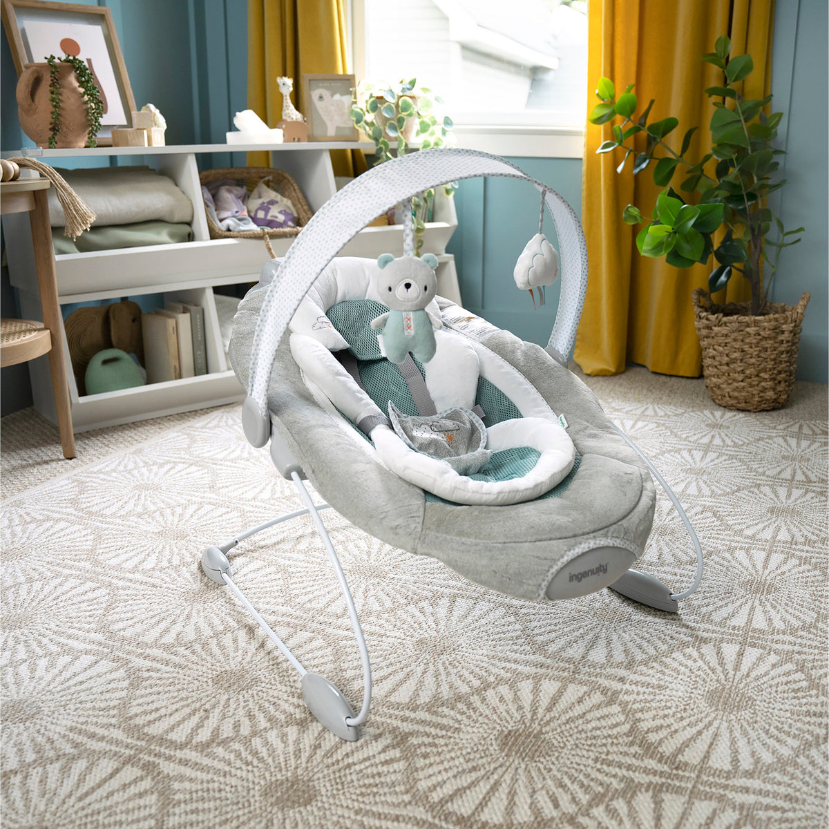 Ingenuity SmartBounce Automatic Bouncer, Pemberton