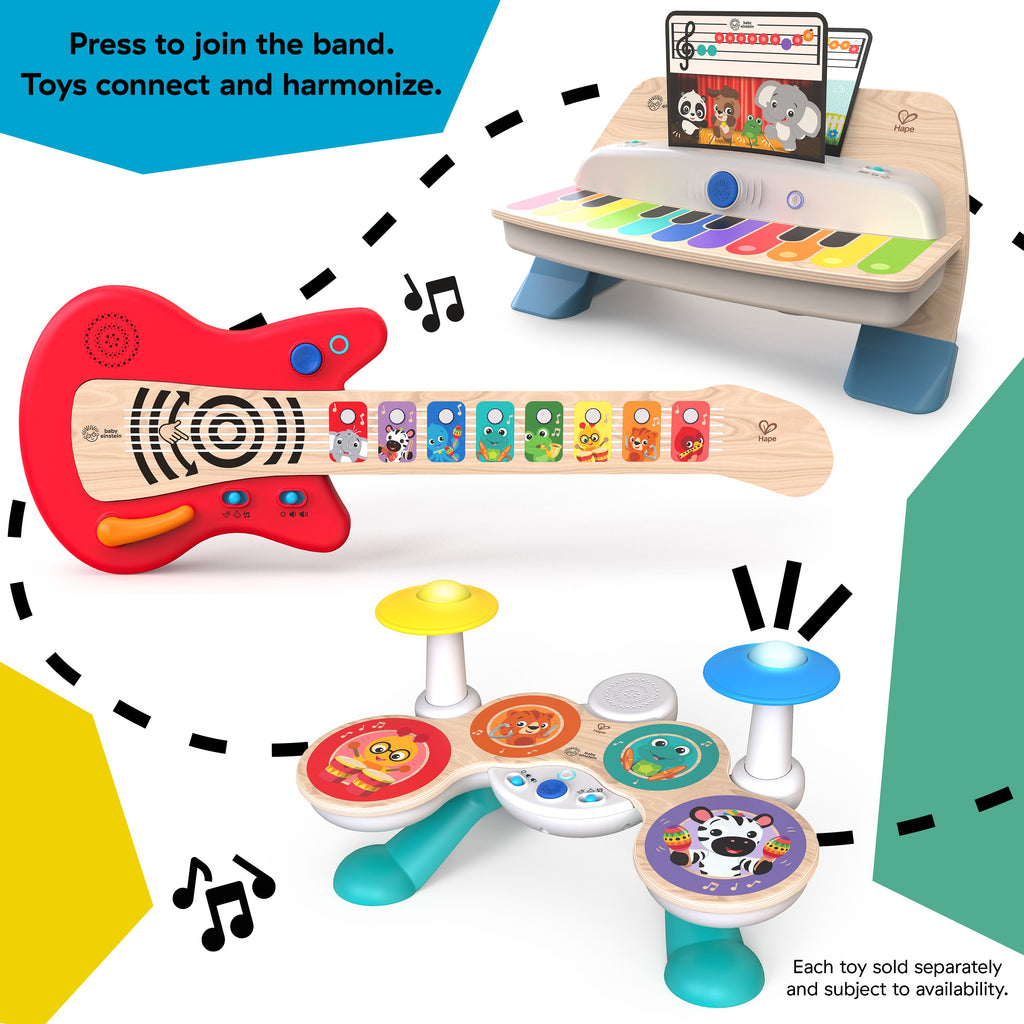 Baby Einstein Together in Tune Magic Touch Guitar Wireless Wooden Toddler Toy