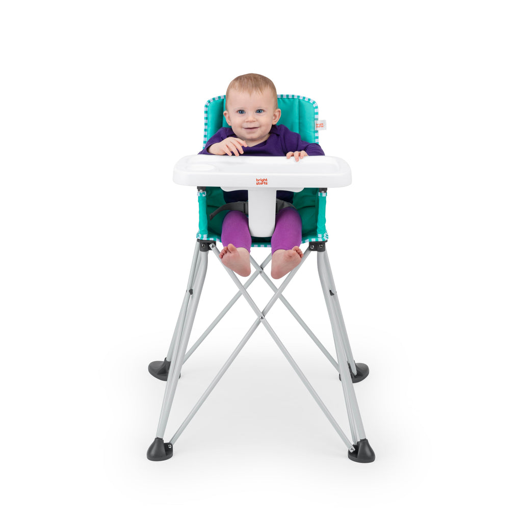 Bright Starts Pop 'N Dine Portable High Chair - Teal