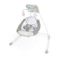 Ingenuity InLighten Baby Swing, Easy-Fold Frame & Light Up Mobile, Twinkle Tails